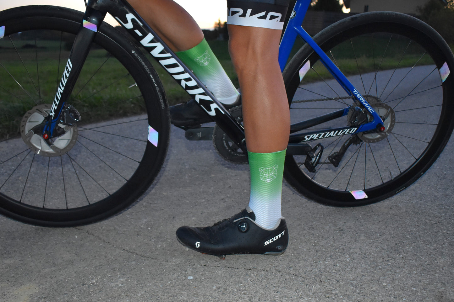 Chaussettes aéro colorées